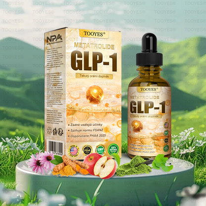 Doporučeno Mayo Clinic | Oficiální obchod | TOOYES® Metatrolid a Moringa GLP-1 aktivace, Jablečný ocet, Kurkuma Bylinná ústní tekutina: Obezita, kardiovaskulární onemocnění, cukrovka, spánková apnoe, kloubní problémy, a další