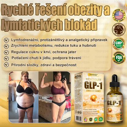 Doporučeno Mayo Clinic | Oficiální obchod | TOOYES® Metatrolid a Moringa GLP-1 aktivace, Jablečný ocet, Kurkuma Bylinná ústní tekutina: Obezita, kardiovaskulární onemocnění, cukrovka, spánková apnoe, kloubní problémy, a další